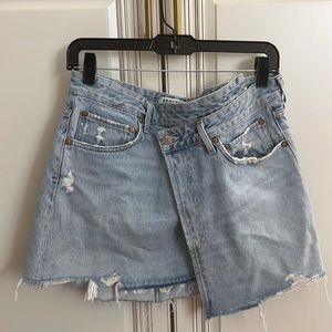 AGOLDE Asymmetrical Skirt / Size 29